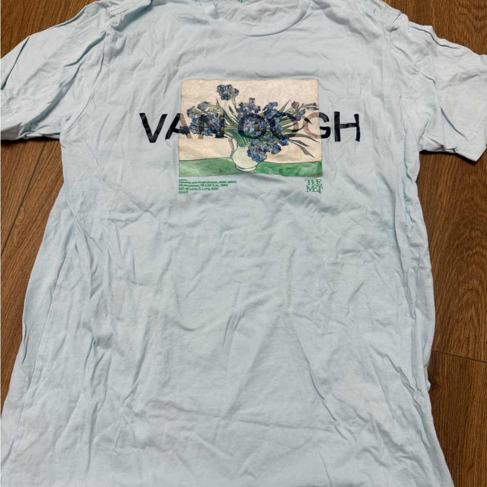 The Met Van Gogh Light Blue T-Shirt